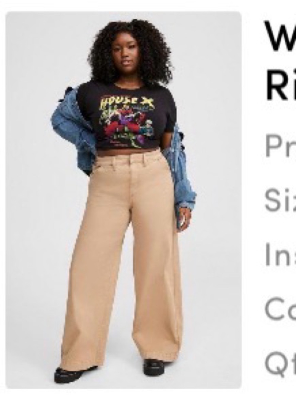Torrid Wide Leg Chino Pants
